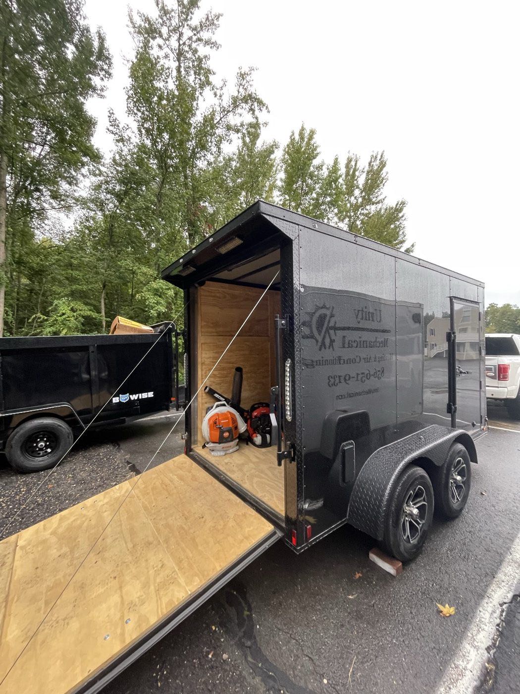 Our equipment trailer